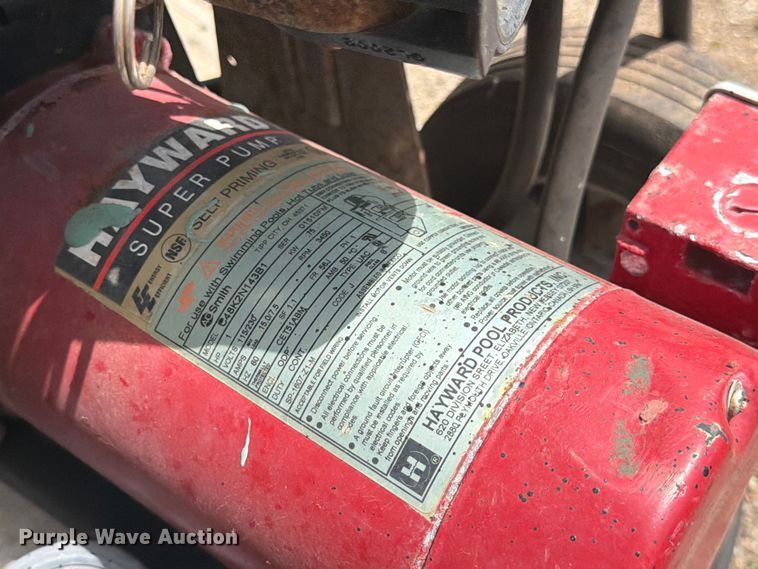 image for item NF9769 (3) Harsco portable pool filtration pumps
