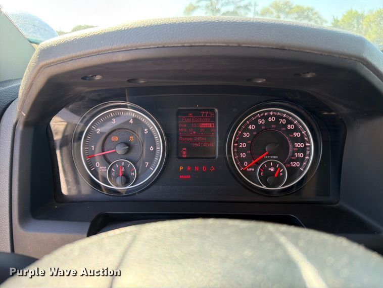 image for item NJ9051 2014 RAM 1500 Crew Cab pickup truck