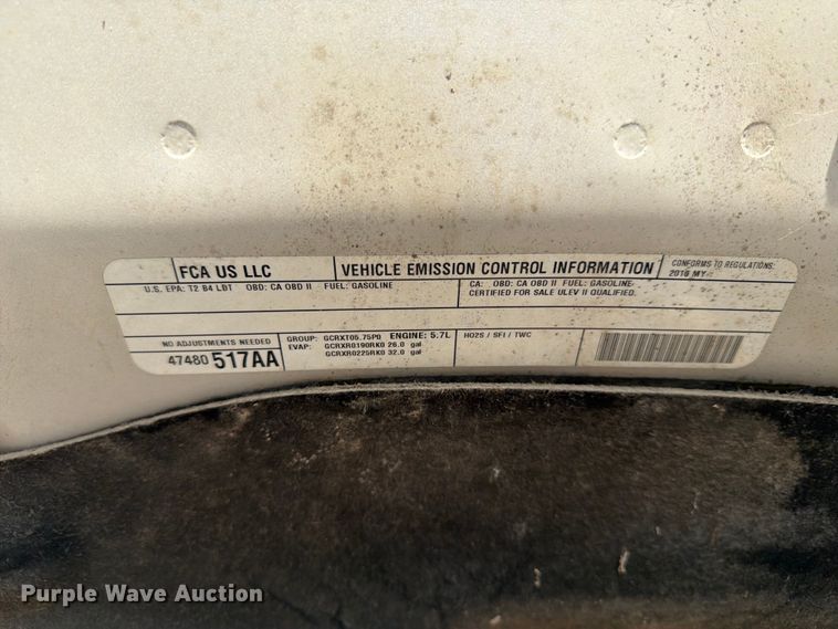 image for item NJ9054 2016 RAM 1500 Crew Cab pickup truck