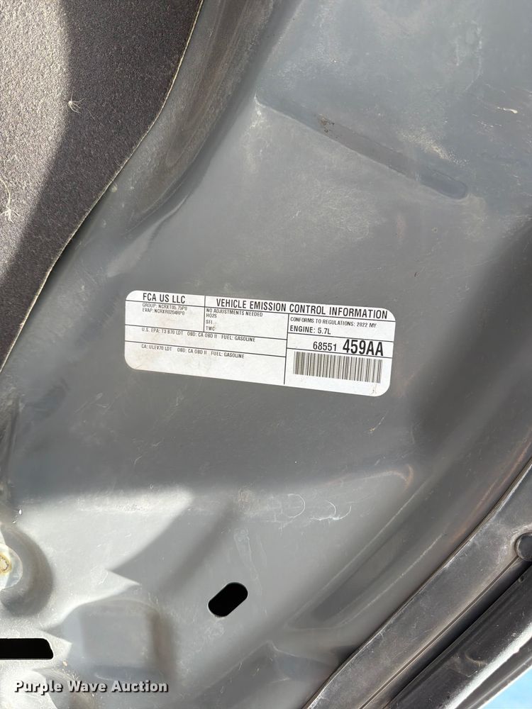 image for item NJ9076 2022 Dodge Durango SSV SUV