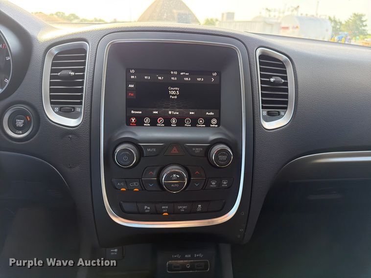 image for item NJ9077 2019 Dodge Durango SSV SUV