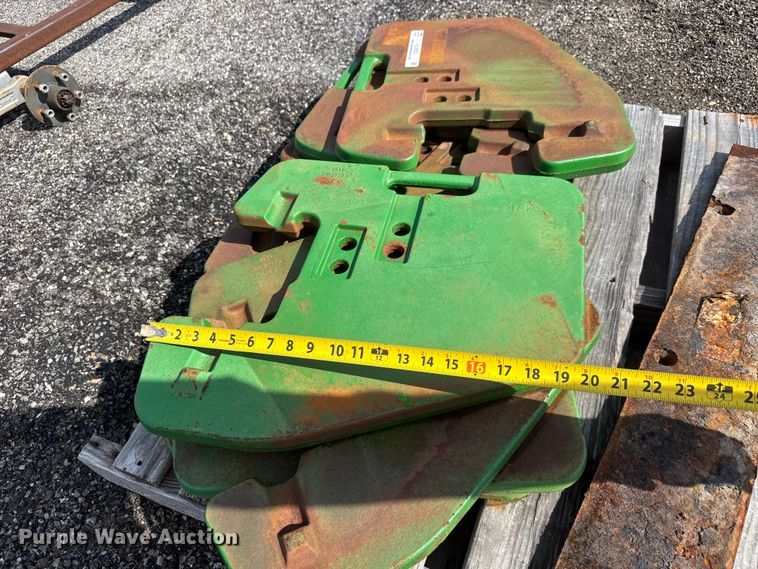image for item NJ9082 (8) suitcase weights