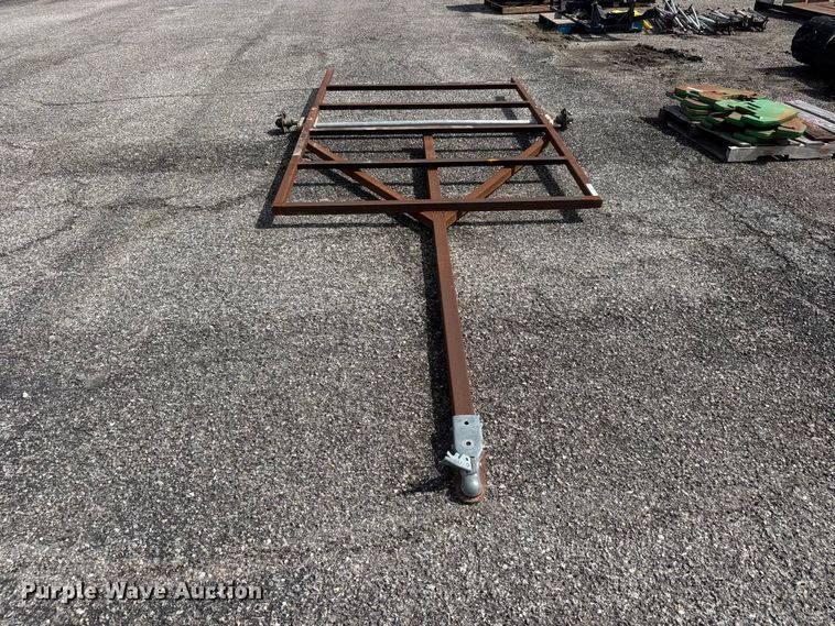 image for item NJ9083 Shop Built trailer frame