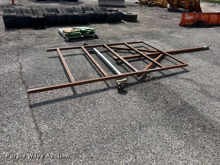 image for item NJ9083 Shop Built trailer frame