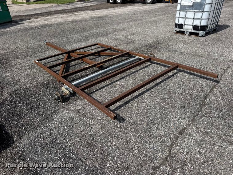image for item NJ9083 Shop Built trailer frame