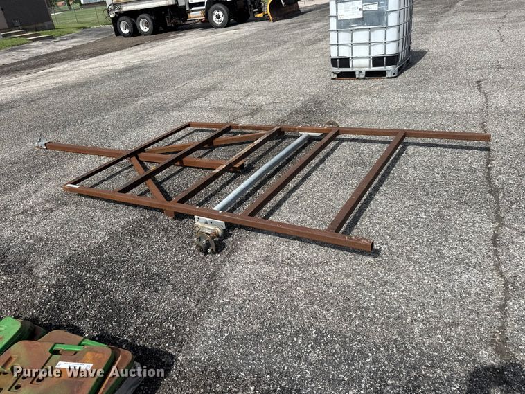 image for item NJ9083 Shop Built trailer frame