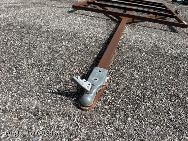 image for item NJ9083 Shop Built trailer frame