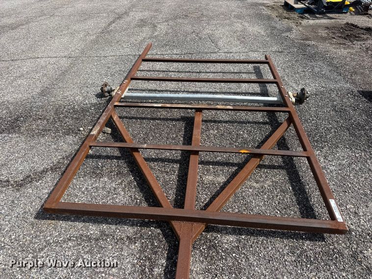 image for item NJ9083 Shop Built trailer frame