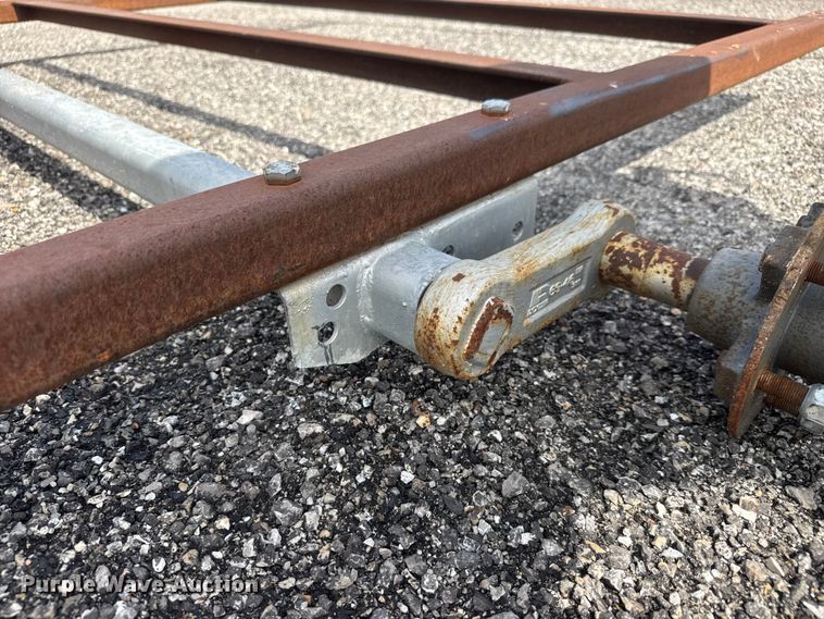 image for item NJ9083 Shop Built trailer frame