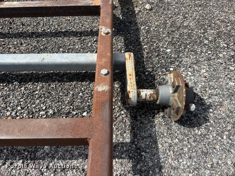 image for item NJ9083 Shop Built trailer frame