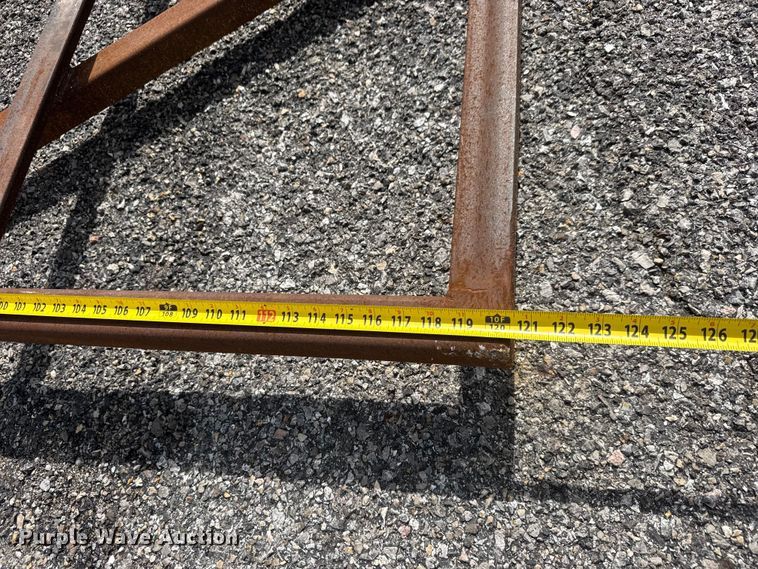 image for item NJ9083 Shop Built trailer frame