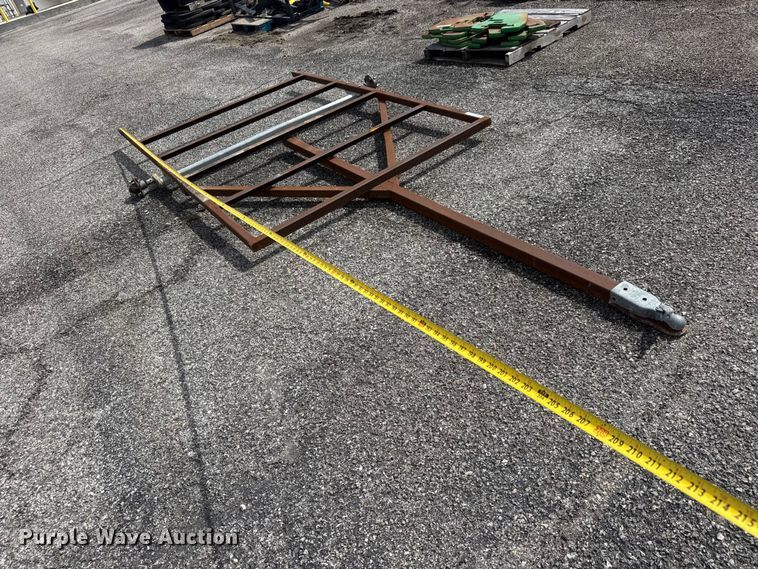 image for item NJ9083 Shop Built trailer frame