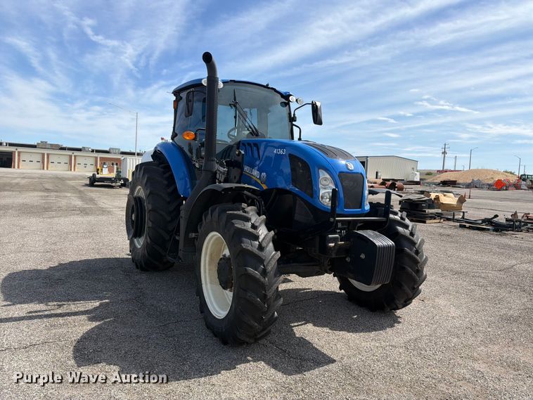 image for item NJ9084 2020 New Holland TS6.110 MFWD tractor
