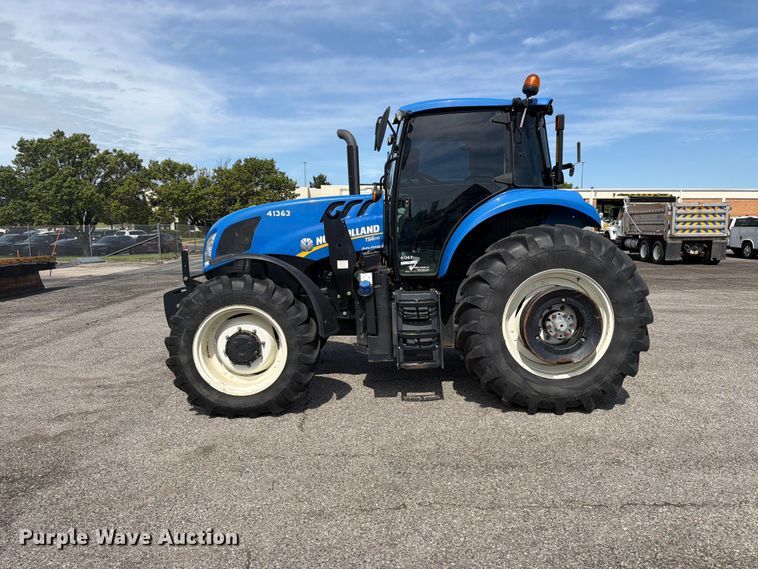 image for item NJ9084 2020 New Holland TS6.110 MFWD tractor
