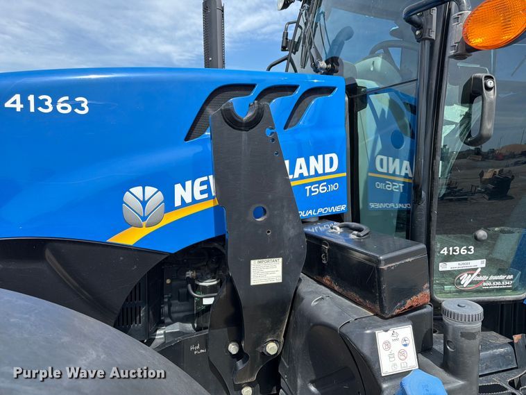 image for item NJ9084 2020 New Holland TS6.110 MFWD tractor