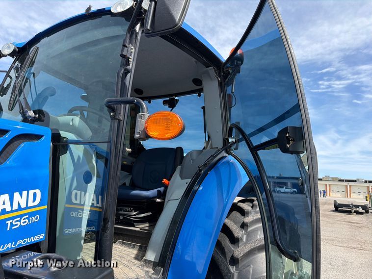 image for item NJ9084 2020 New Holland TS6.110 MFWD tractor
