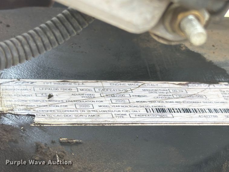 image for item NJ9084 2020 New Holland TS6.110 MFWD tractor