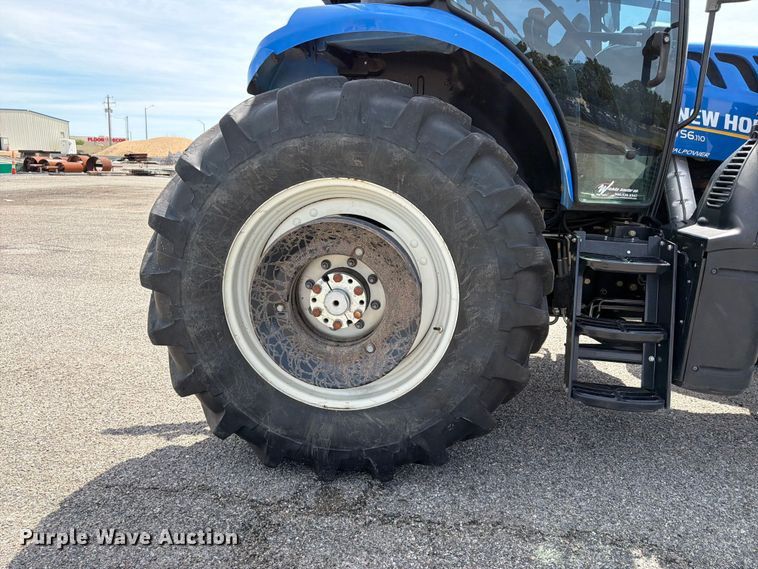 image for item NJ9084 2020 New Holland TS6.110 MFWD tractor