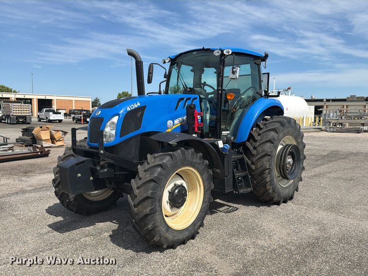 image for item NJ9085 2020 New Holland TS6.110 MFWD tractor