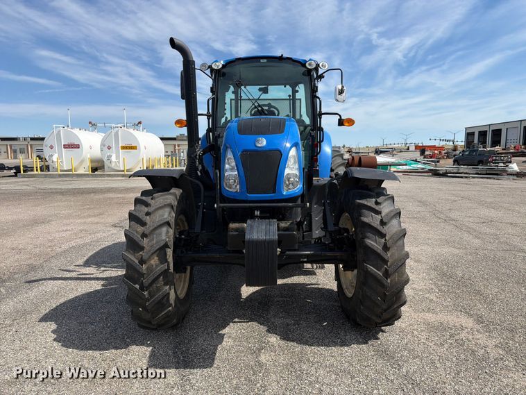image for item NJ9085 2020 New Holland TS6.110 MFWD tractor