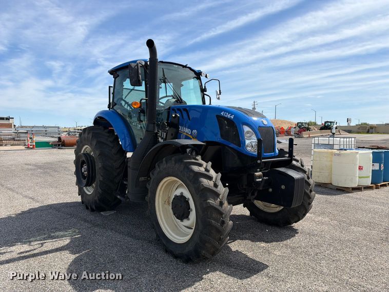 image for item NJ9085 2020 New Holland TS6.110 MFWD tractor