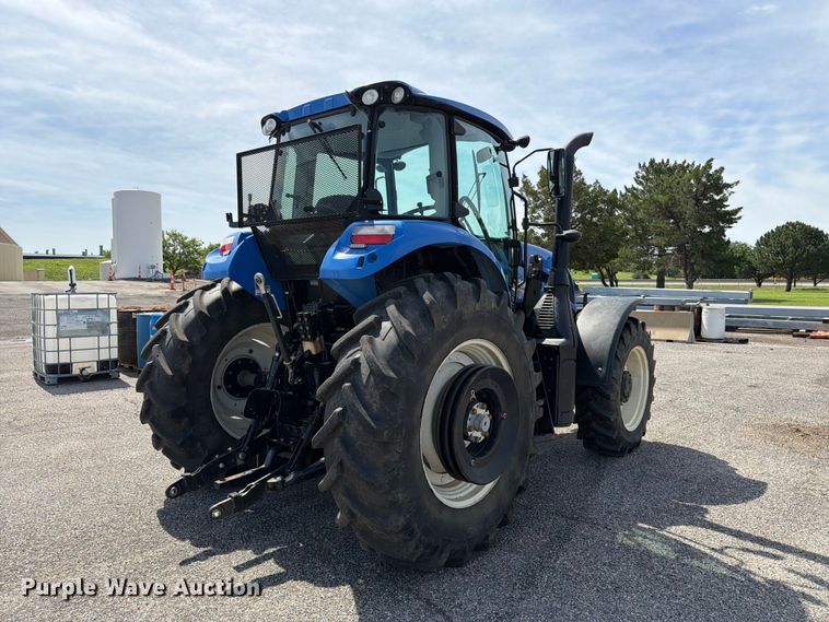 image for item NJ9085 2020 New Holland TS6.110 MFWD tractor