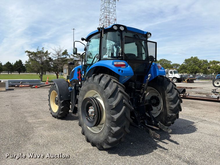 image for item NJ9085 2020 New Holland TS6.110 MFWD tractor