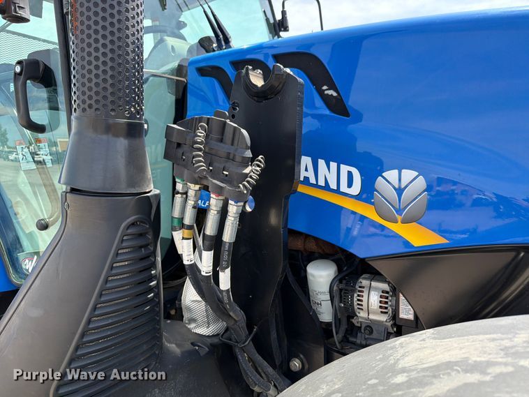 image for item NJ9085 2020 New Holland TS6.110 MFWD tractor