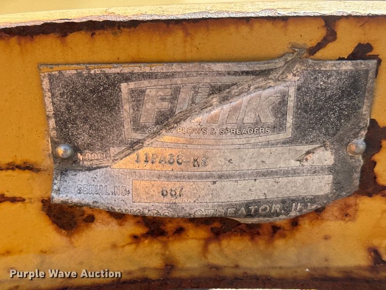 image for item NJ9089 Flink 11PA38 – KS snow plow