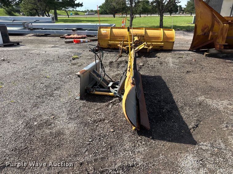 image for item NJ9090 Skid steer snow plow