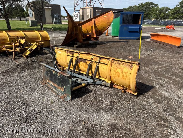image for item NJ9090 Skid steer snow plow