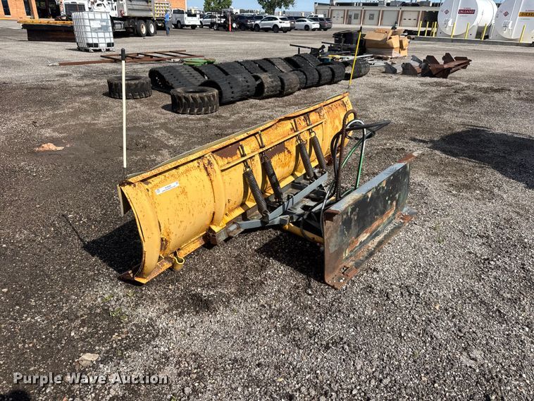 image for item NJ9090 Skid steer snow plow