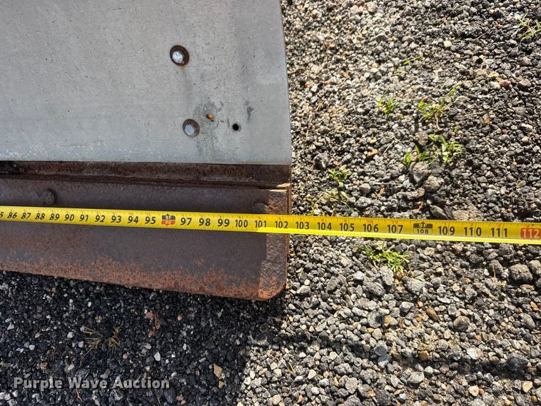 image for item NJ9090 Skid steer snow plow