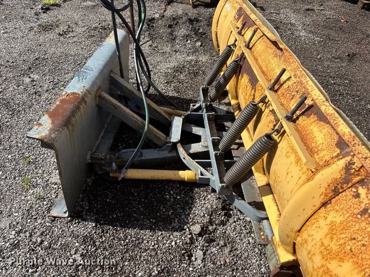image for item NJ9090 Skid steer snow plow