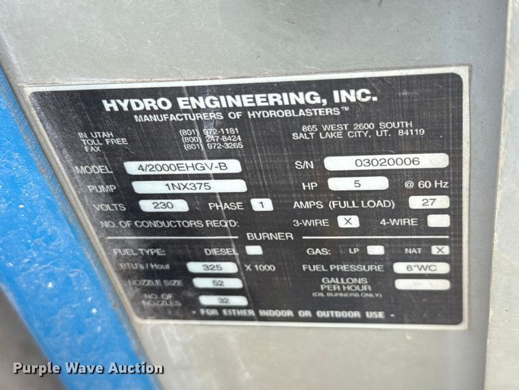 image for item NJ9101 (2) pressure washers