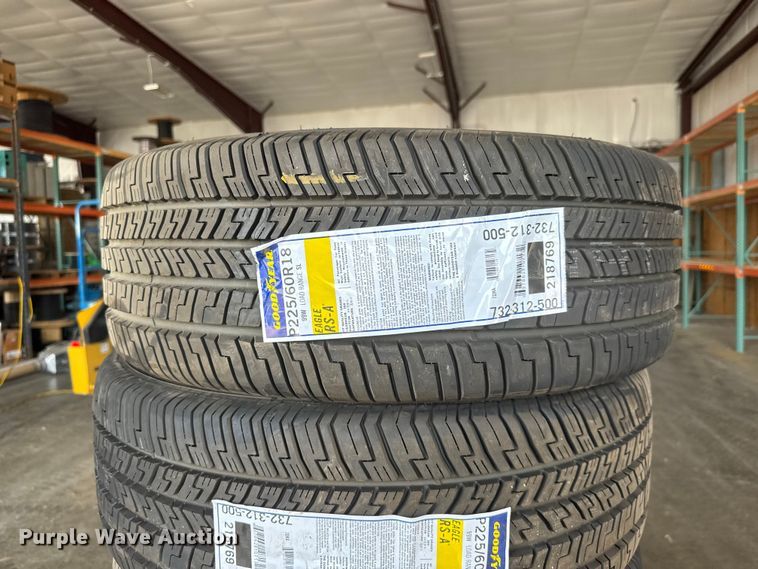 image for item NJ9107 (12) Goodyear tires