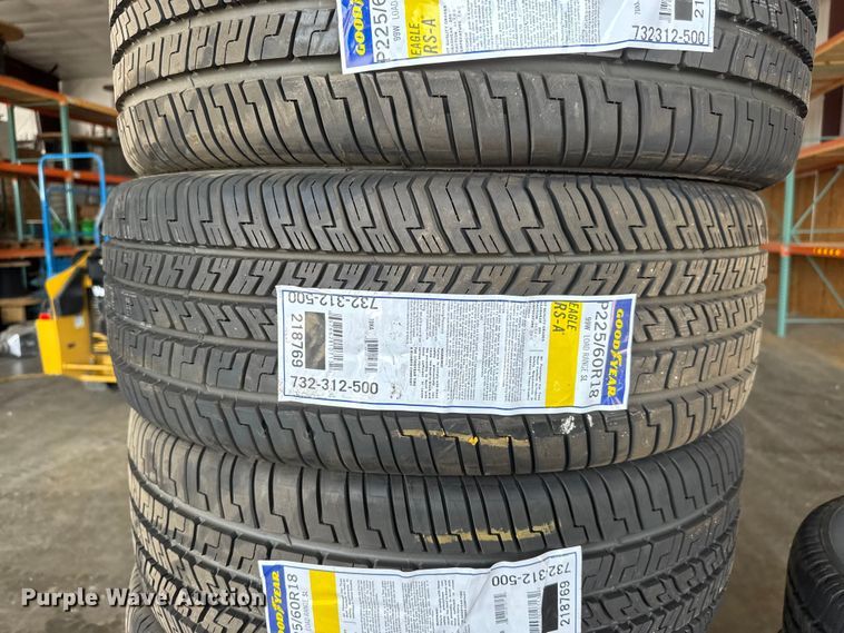 image for item NJ9107 (12) Goodyear tires