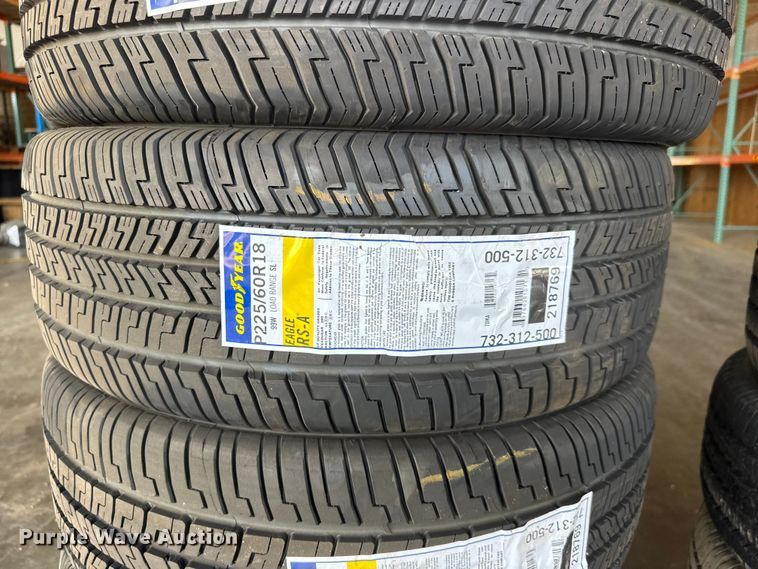 image for item NJ9107 (12) Goodyear tires