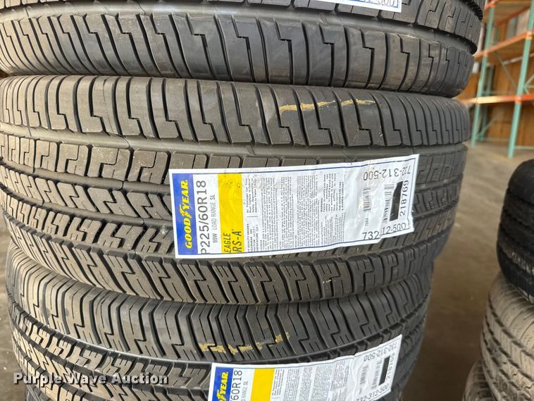image for item NJ9107 (12) Goodyear tires