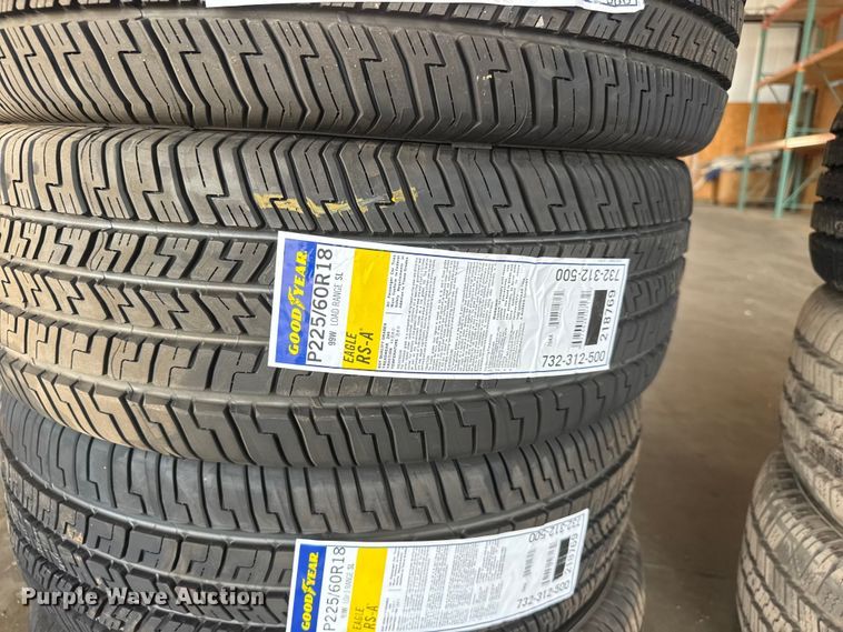 image for item NJ9107 (12) Goodyear tires