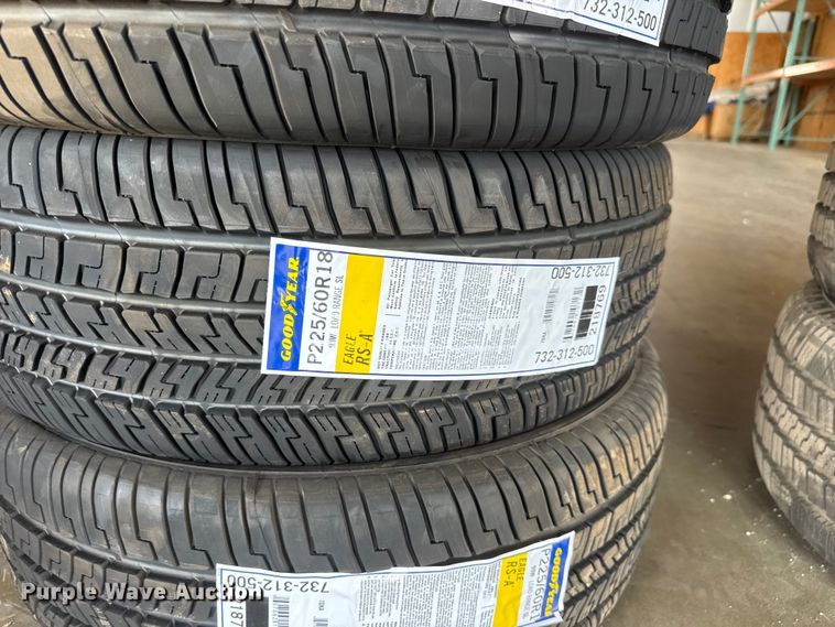 image for item NJ9107 (12) Goodyear tires