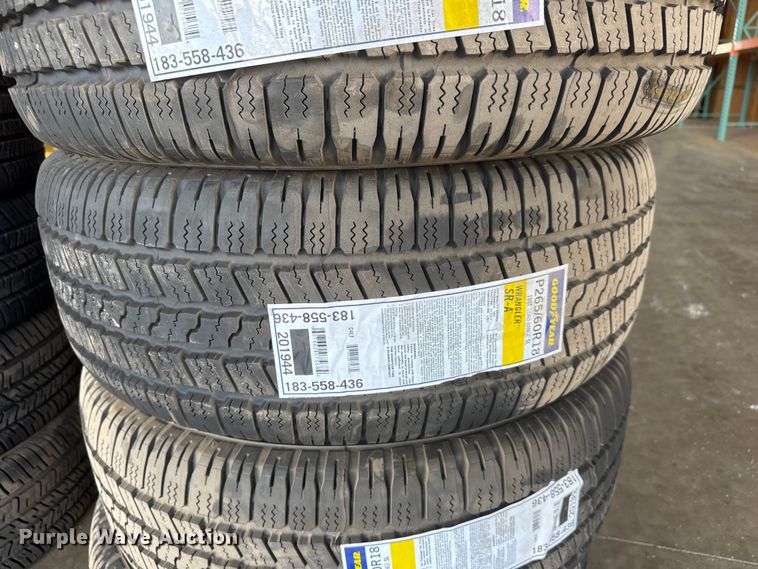 image for item NJ9107 (12) Goodyear tires