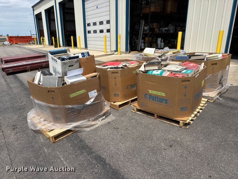 image for item NJ9114 (5) pallets of equipment manuals