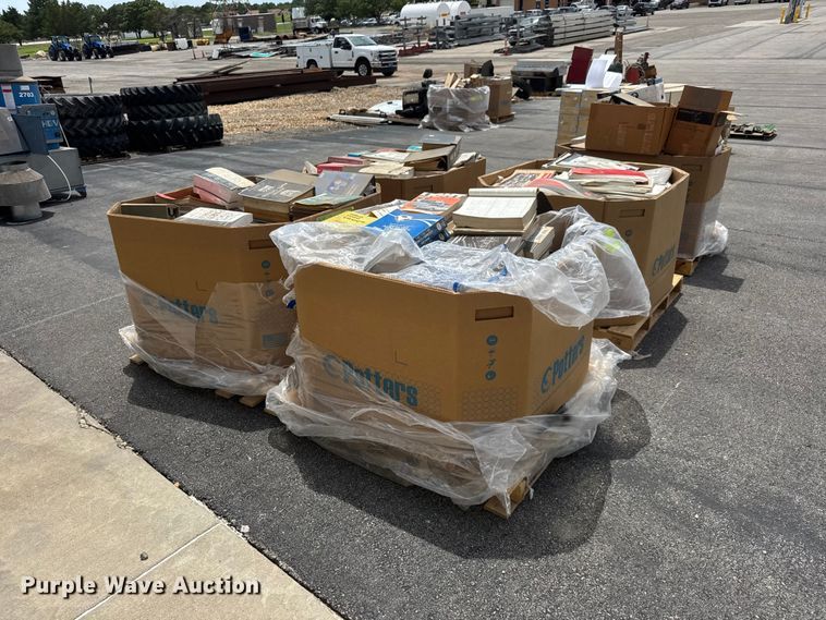 image for item NJ9114 (5) pallets of equipment manuals