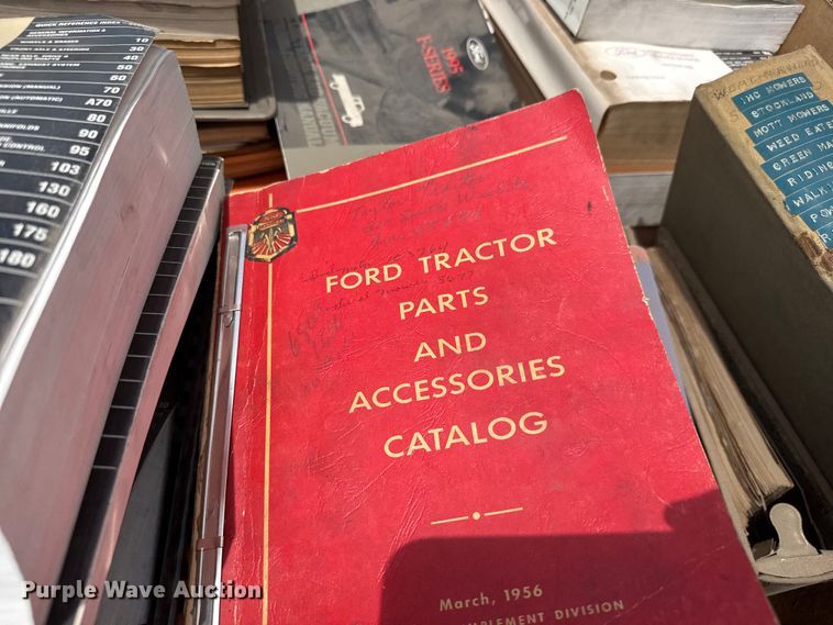 image for item NJ9114 (5) pallets of equipment manuals