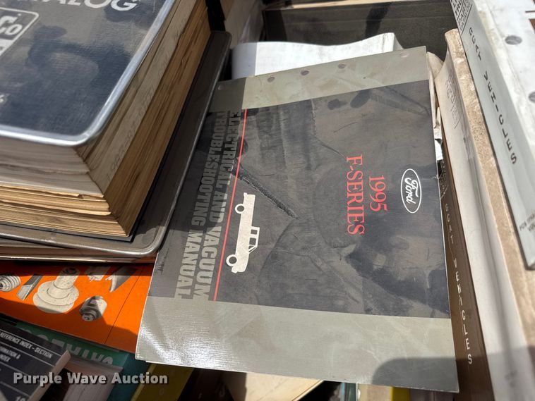 image for item NJ9114 (5) pallets of equipment manuals