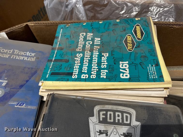 image for item NJ9114 (5) pallets of equipment manuals