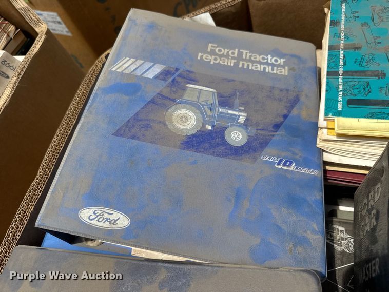 image for item NJ9114 (5) pallets of equipment manuals