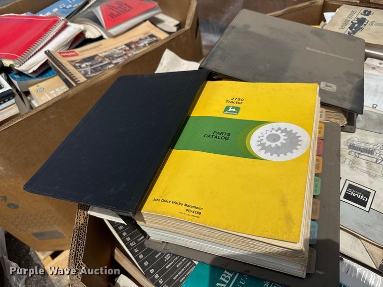 image for item NJ9114 (5) pallets of equipment manuals