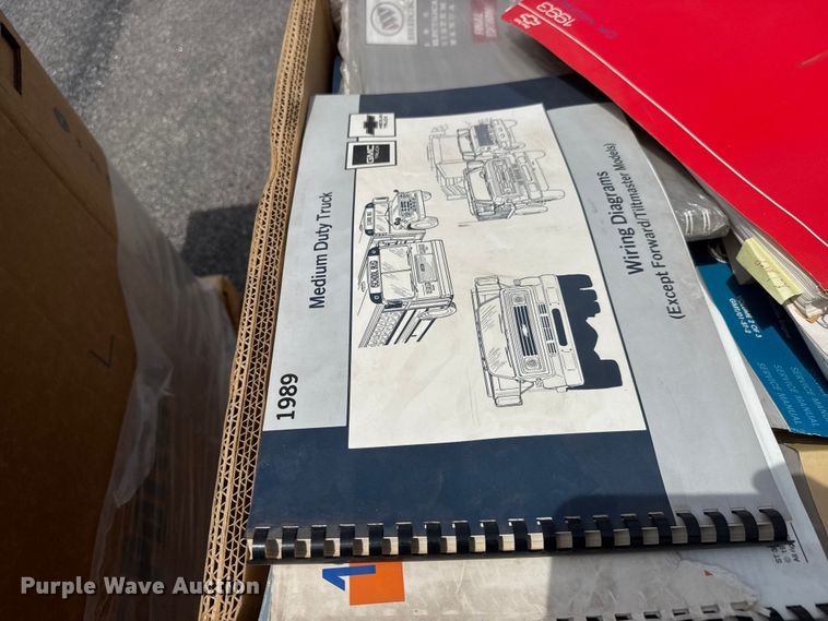 image for item NJ9114 (5) pallets of equipment manuals